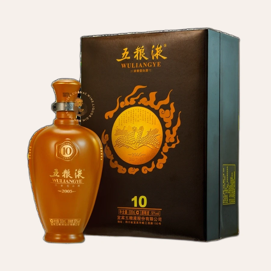 Rượu Ngũ Lương Dịch 10 Năm/ Wuliangye 10 Year Old Baijiu/ 五粮液十年