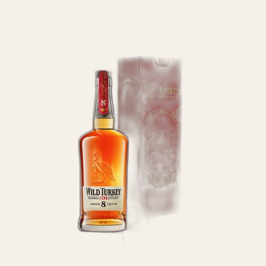 Rượu Whisky Wild Turkey 8 Year Old Phiên Bản Hộp Quà Tết 2025