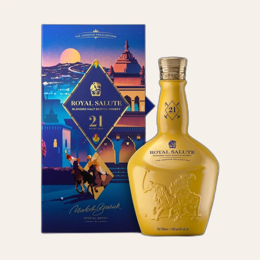 Rượu Whisky Royal Salute 21 Year Old Jodhpur Polo Edition
