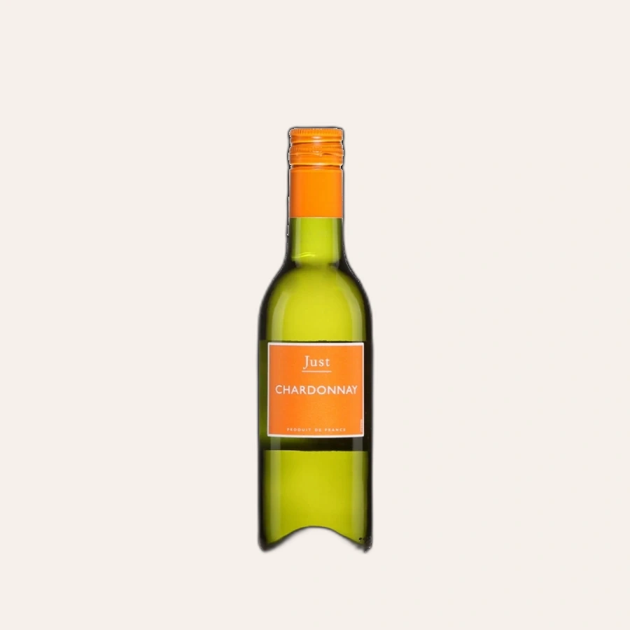 Rượu Vang Trắng Pháp Just, Chardonnay IGP d'Oc 375ml