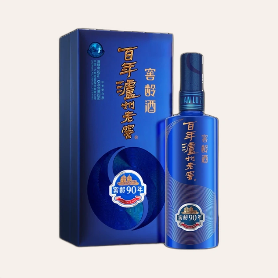 Rượu Lô Châu Lão Kiệu Bách Niên / 百年泸州老窖 窖龄90年/ Bainian Luzhoulaojiao-Jiaoling 90