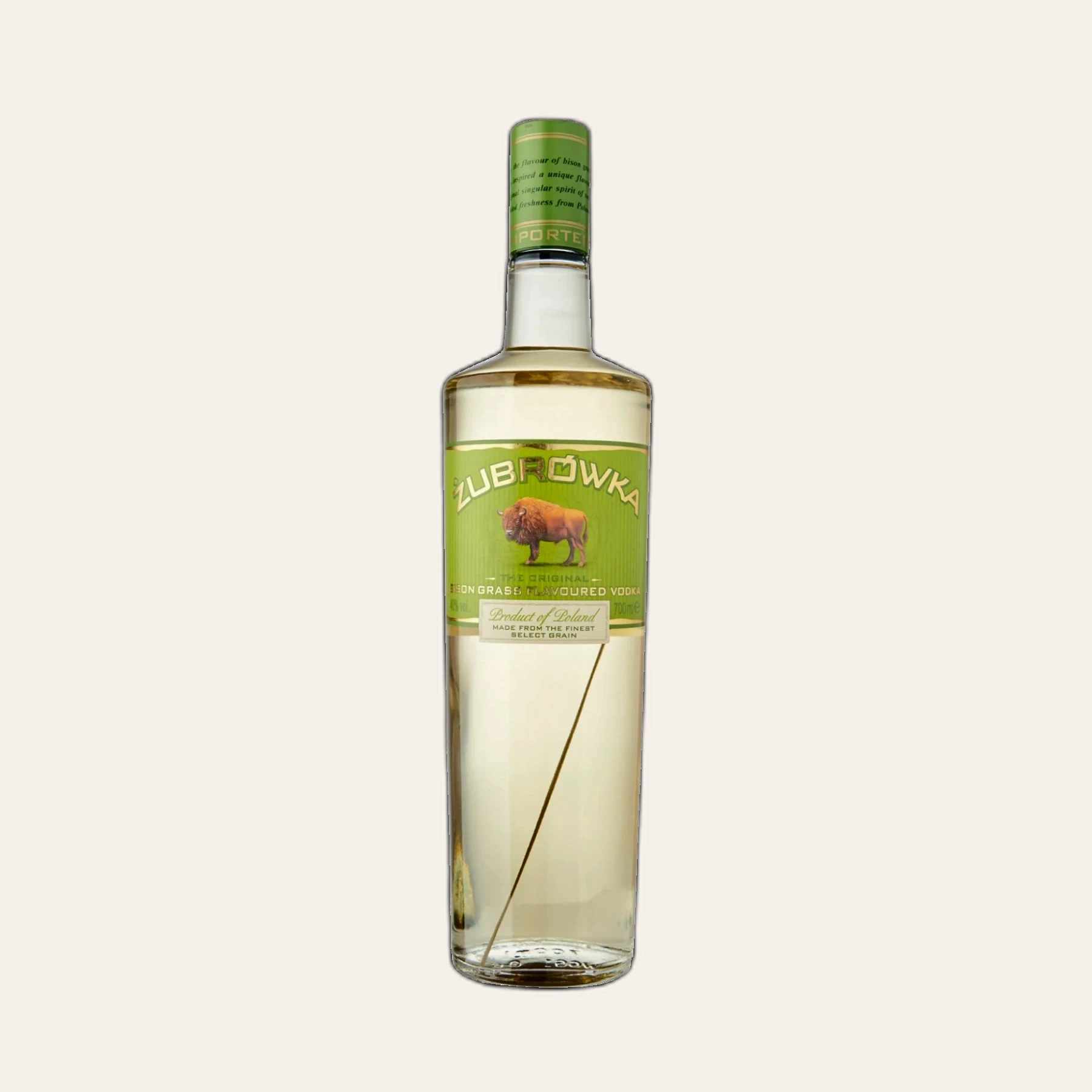Rượu Vodka Ba Lan Zubrowka 1L