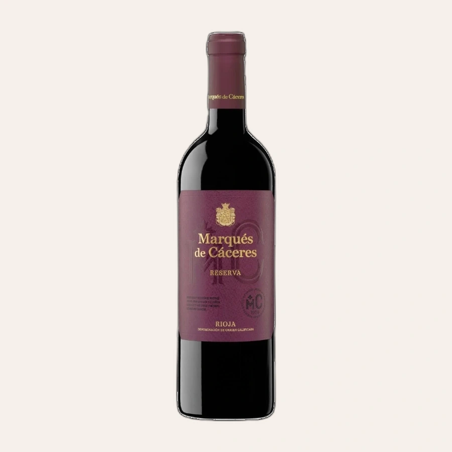 Rượu Vang Đỏ Tây Ban Nha Marques de Caceres Reserva Rioja