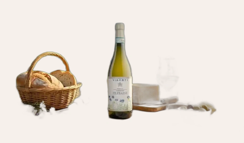 Rượu Vang Trắng Ý Viberti Piemonte Chardonnay Filebasse DOC