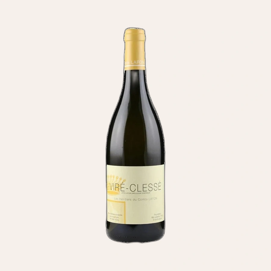 Rượu Vang Trắng Pháp Les Heritiers du Comte Lafon Vire Clesse 2019