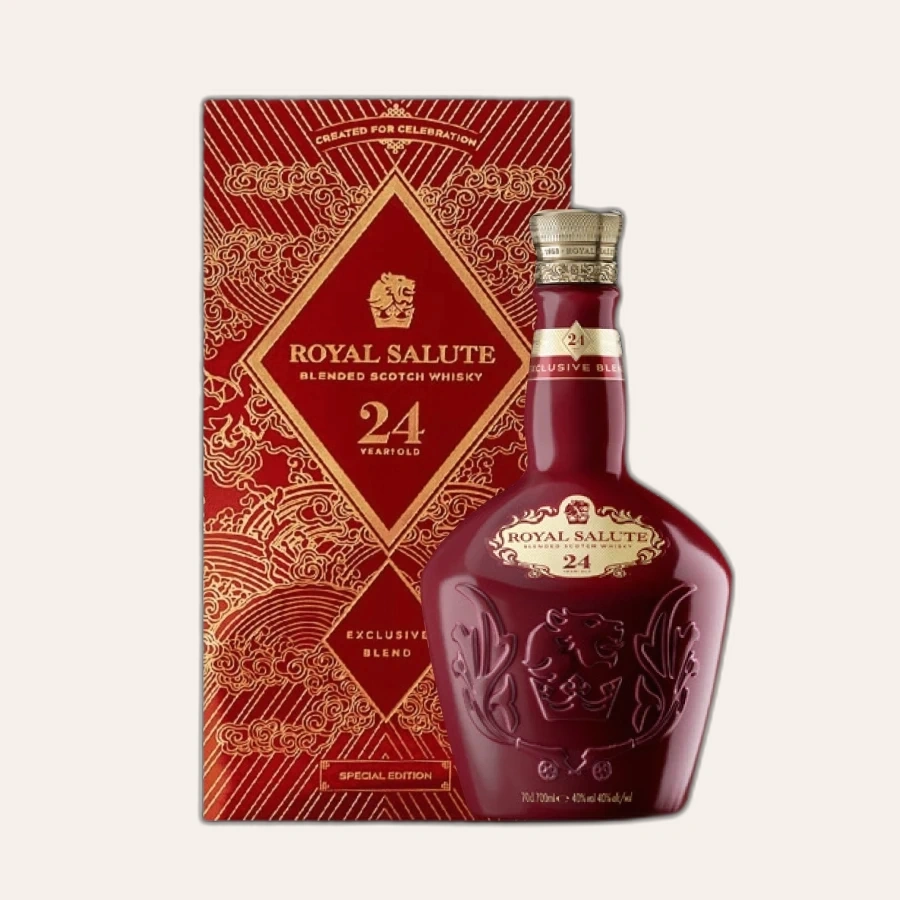 Rượu Whisky Royal Salute 24 Year Old Limited Edition By Hanoia