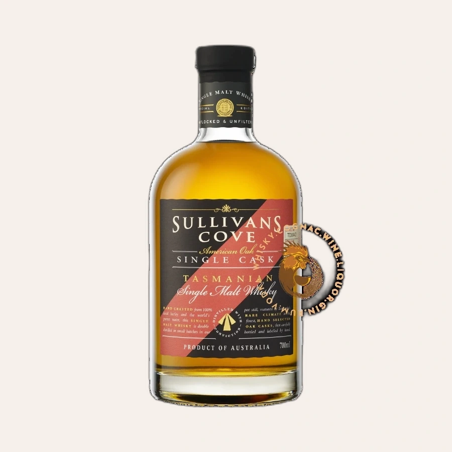 Rượu Whisky Úc Sullivans Cove 9 Year Old American Oak Second-Fill