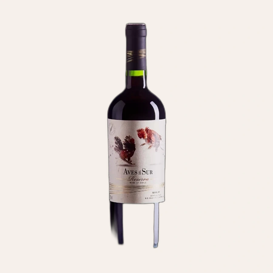 Rượu Vang Đỏ Chile Aves Del Sur Reserva Merlot