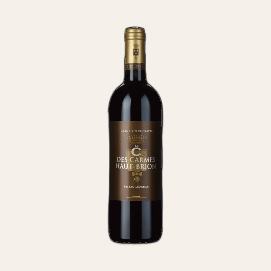 Rượu Vang Đỏ Pháp Le C des Carmes Haut Brion 2018