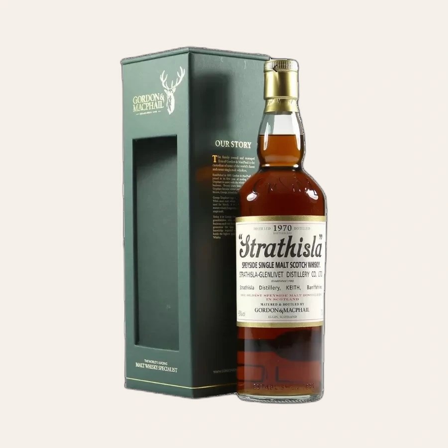 Rượu Whisky Strathisla 42 Year Old Gordon & Macphail 1970