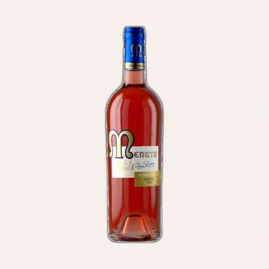 Rượu Vang Hồng Pháp Menuts Bordeaux Rose