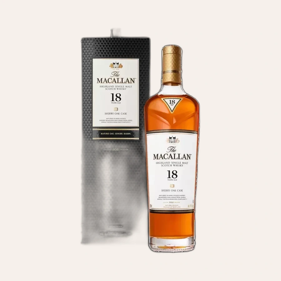 Rượu Whisky Macallan 18 Year Old 2021
