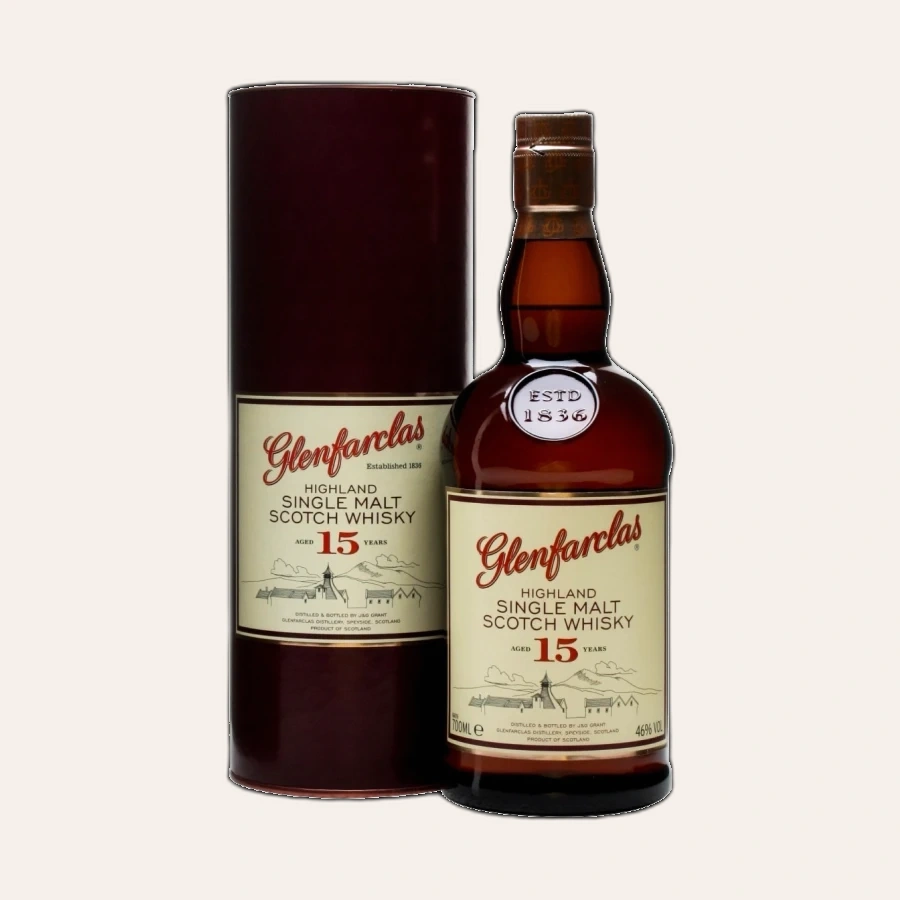 Rượu Whisky Glenfarclas 15 Year Old
