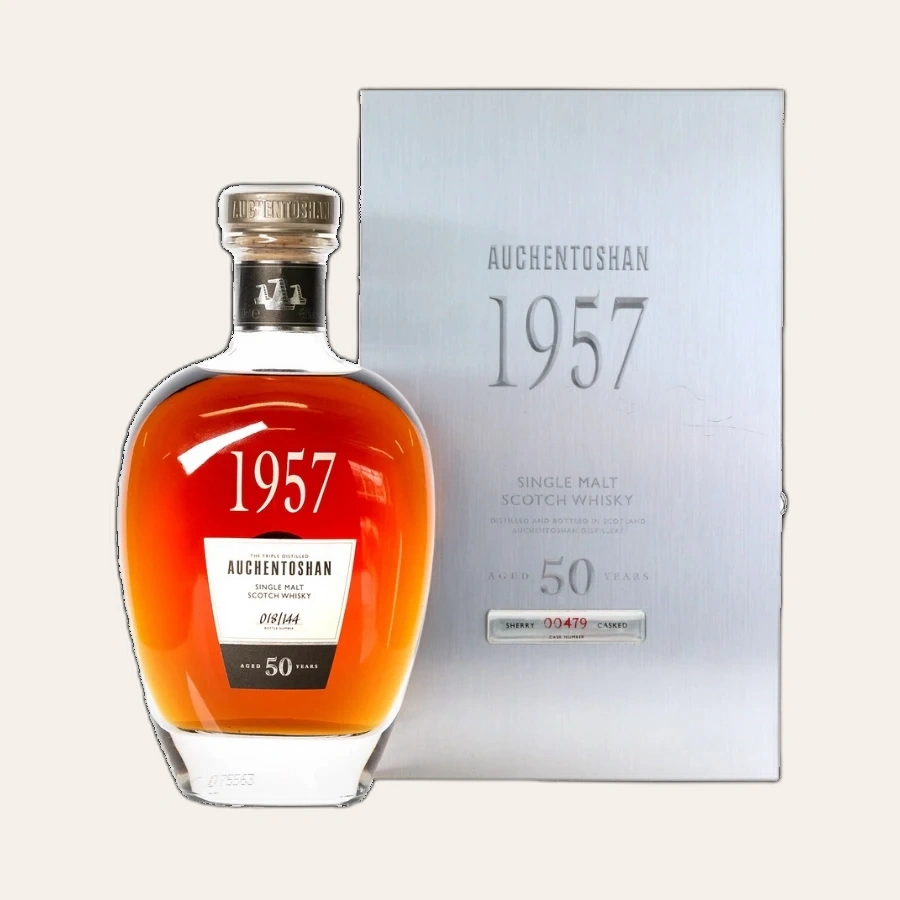 Rượu Whisky Auchentoshan 50 Year Old 1957