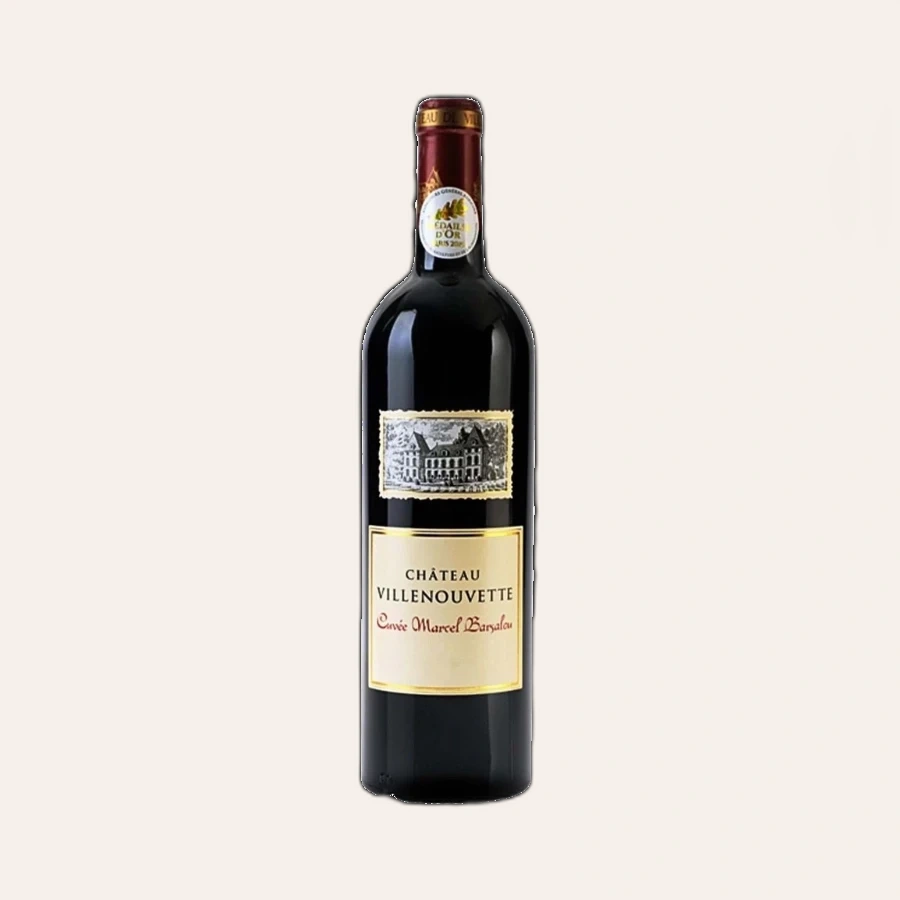 Rượu Vang Đỏ Pháp Chateau De Villenouvette Cuvee Marcel Barsalou Corbieres