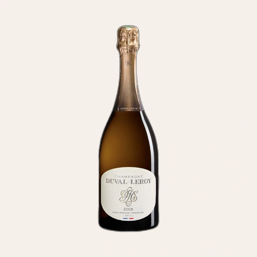 Rượu Champagne Pháp Duval Leroy Blanc De Blancs Premier Cru Brut 2008