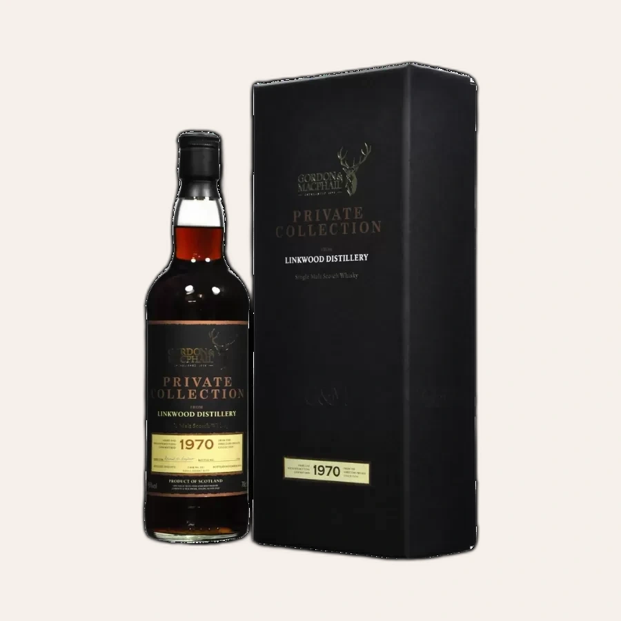 Rượu Whisky Linkwood 40 Year Old Gordon & MacPhail Private Collection 1970 Cask 811