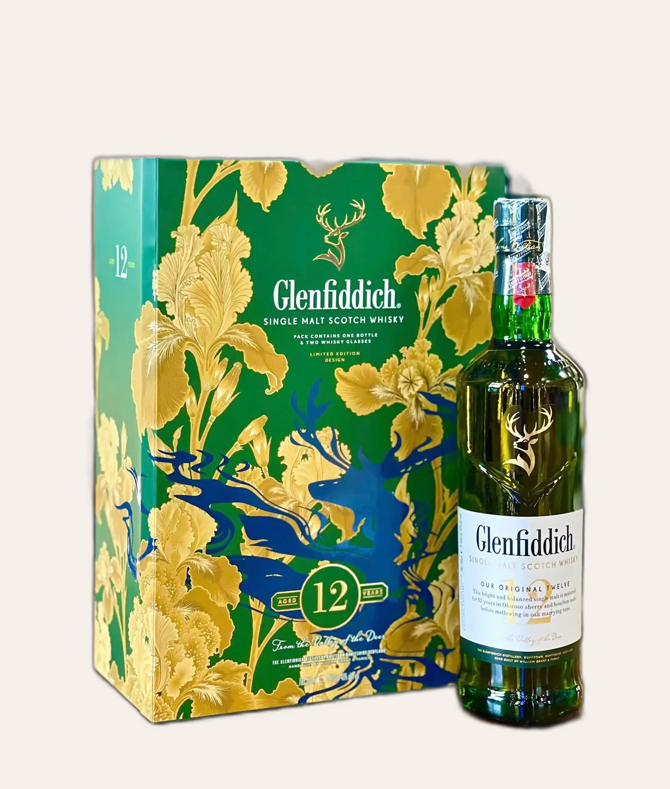 Glenfiddich 12 Year Old Hộp Quà Tết 2026 Chất Lượng