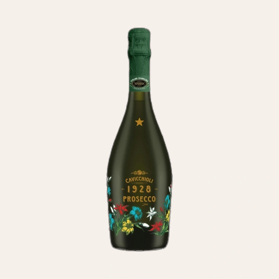 Rượu Sparkling Ý Cavicchioli Prosecco 1928
