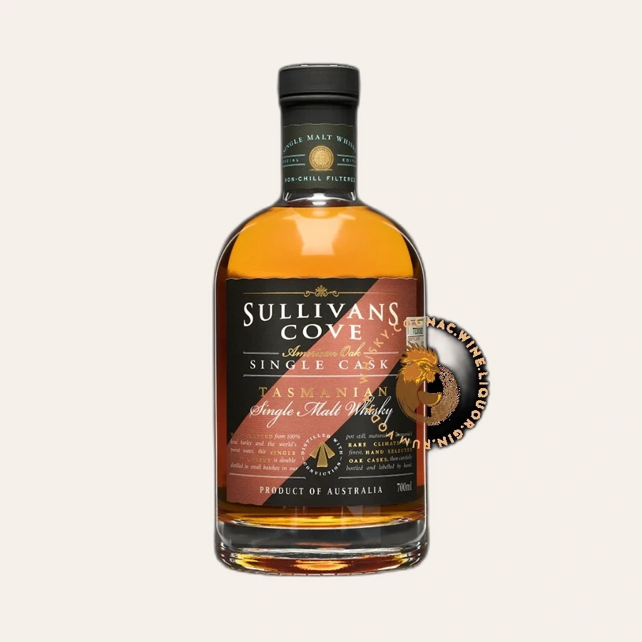Rượu Whisky Úc Sullivans Cove 15 Year Old American Oak Second-Fill