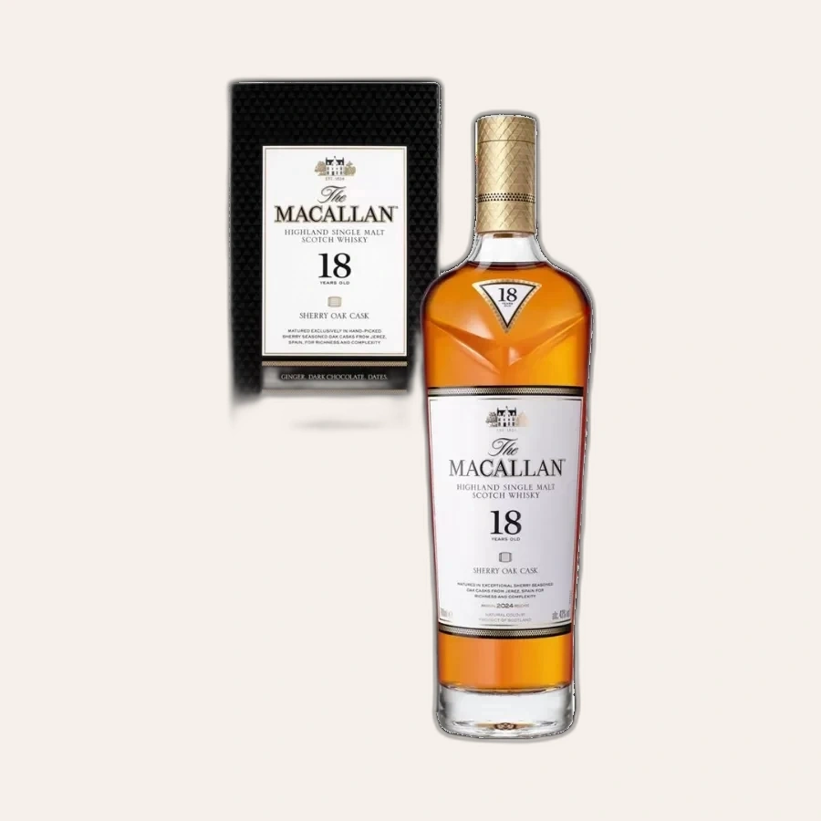 Rượu Whisky Macallan 18 Year Old 2024