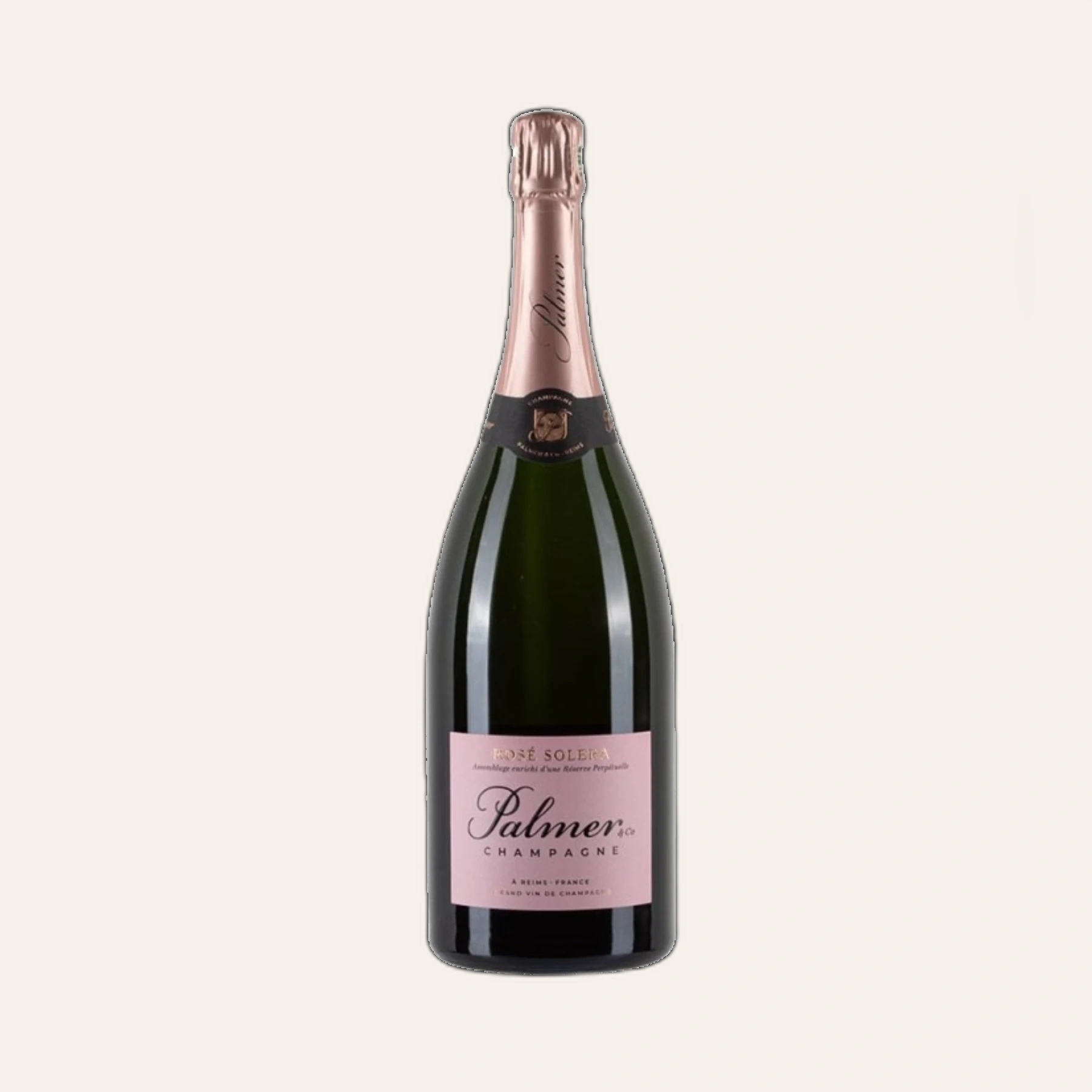 Rượu Champagne Pháp Palmer & Co Brut La Reserve Solera Rose 1.5L