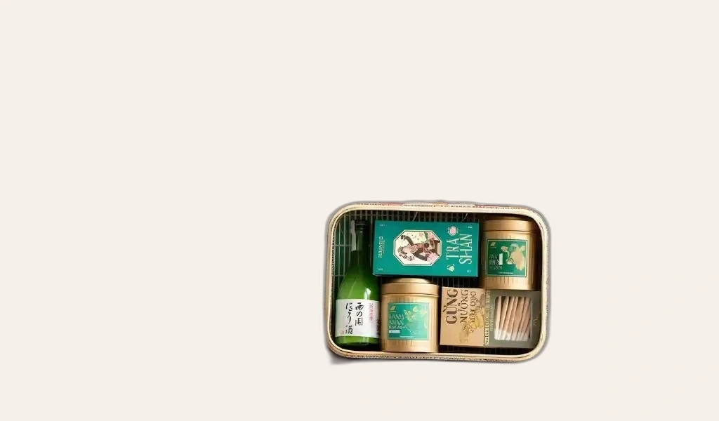 Hộp Quà Tết 2026 Set Mây Xuân 2 Nhẹ Nhàng