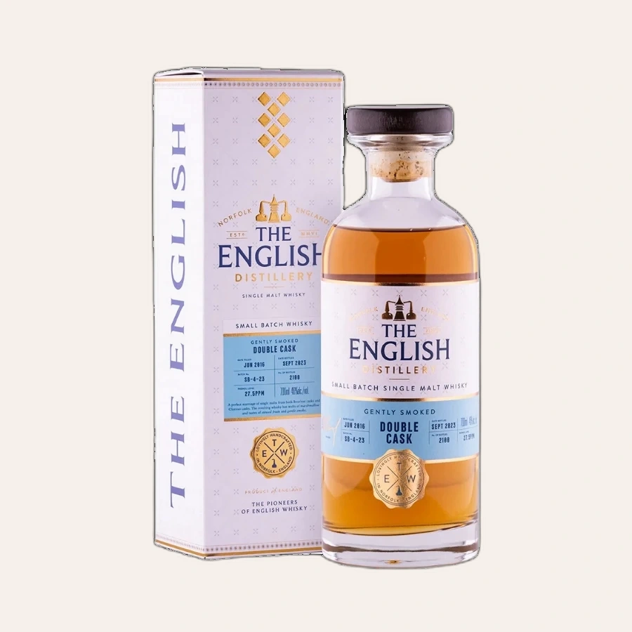 Rượu Whisky Anh Quốc The English Gently Smoked Double Cask