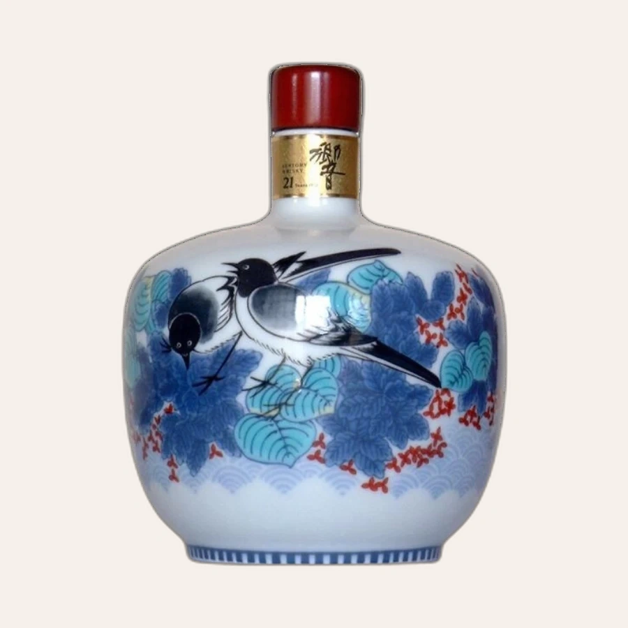 Rượu Whisky Nhật Hibiki 21 Year Old Arita Ceramic Decanter 2003 Release