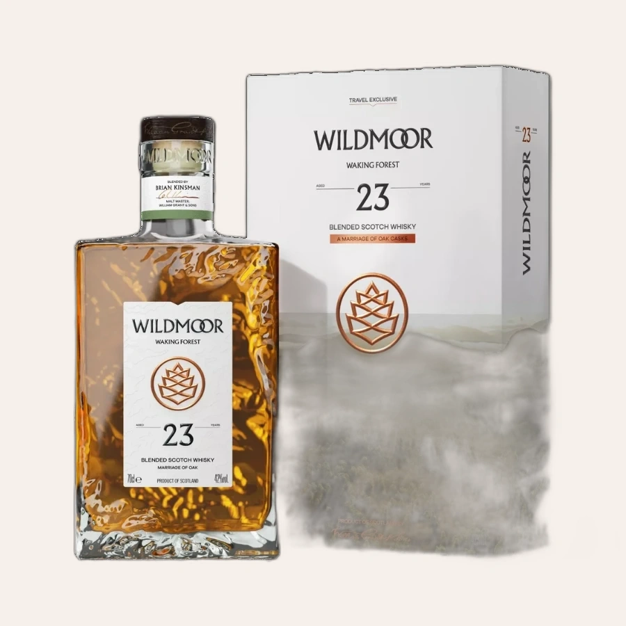 Rượu Whisky Wildmoor 23 Year Old Waking Forest Marriage Of Oak