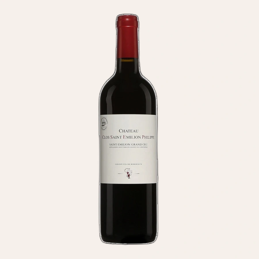 Rượu Vang Đỏ Pháp Chateau Clos Saint Emilion Philippe Saint Emilion Grand Cru