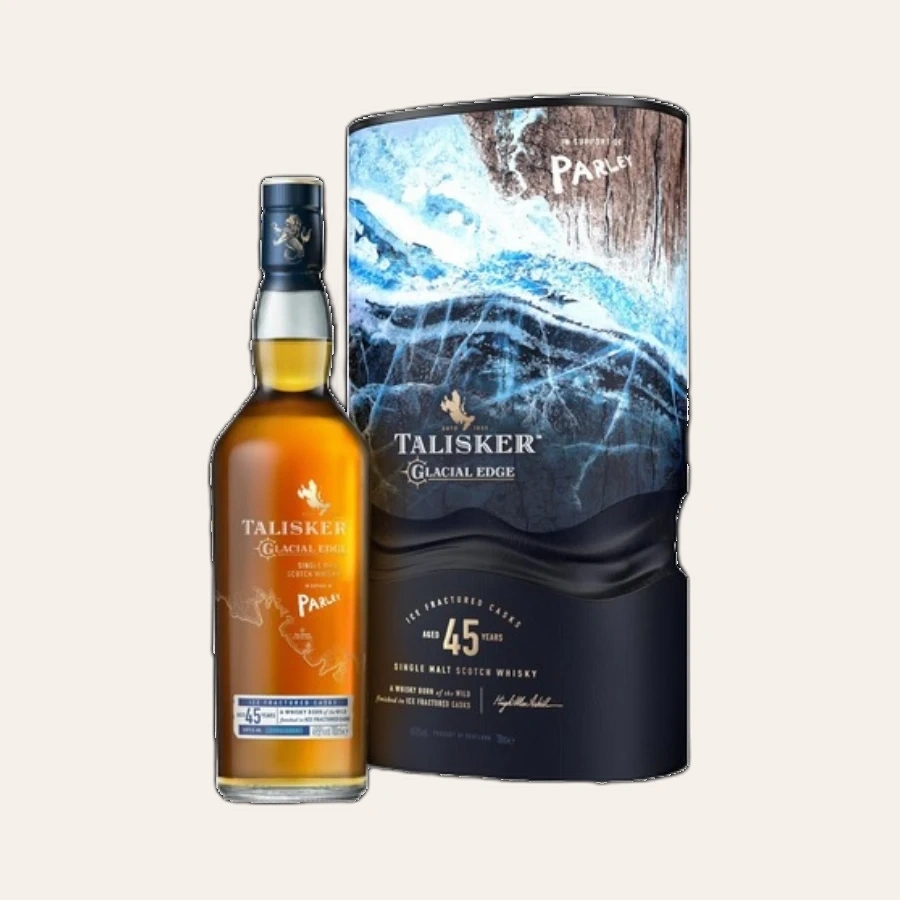 Rượu Whisky Talisker Glacial Edge 45 Year Old