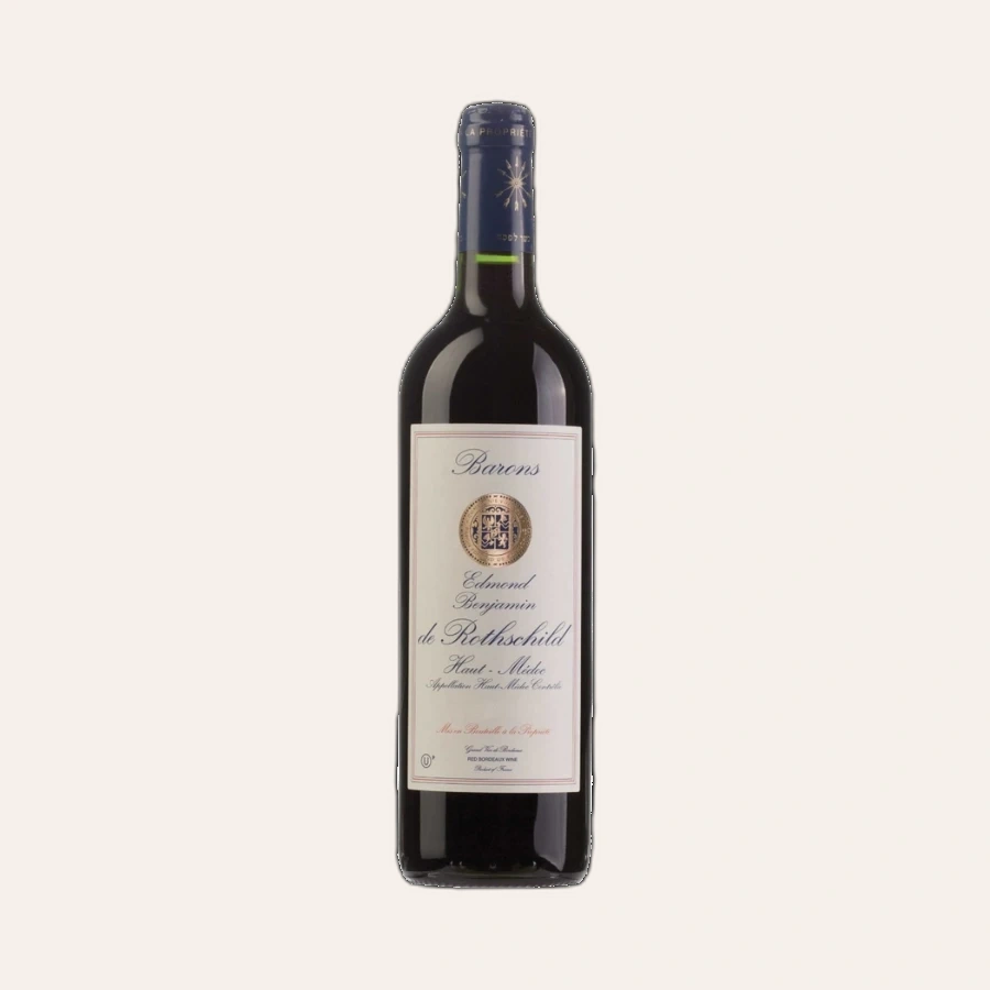 Rượu Vang Đỏ Pháp Barons Edmond Benjamin De Rothschild Haut Medoc 2019