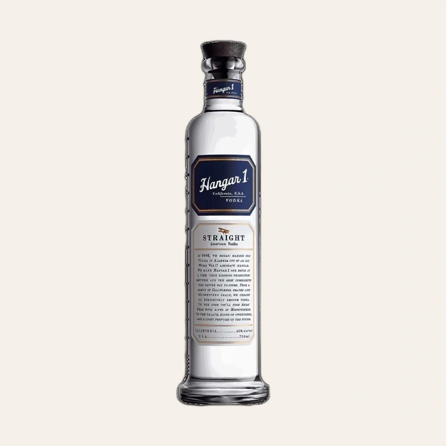 Rượu Vodka Mỹ Hangar One Straight