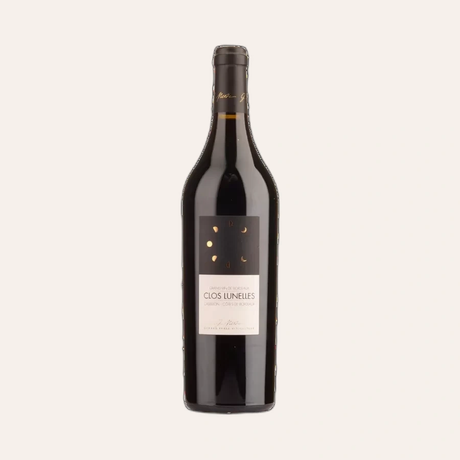 Rượu Vang Đỏ Pháp Clos Lunelles Grand Vin De Bordeaux 2012