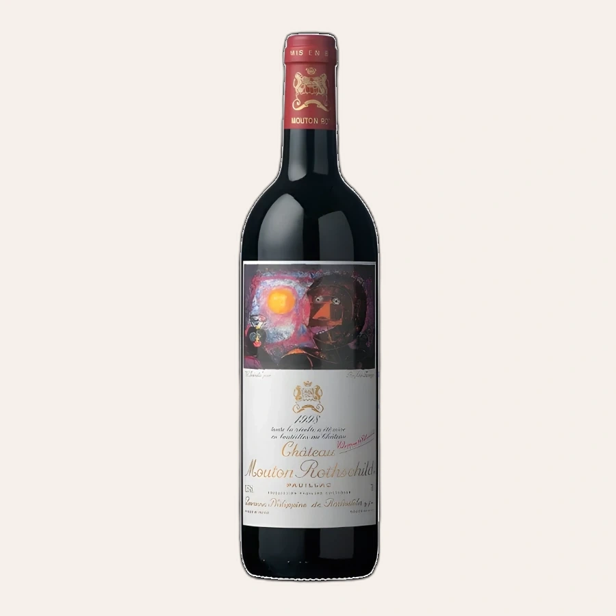 Rượu Vang Đỏ Pháp Chateau Mouton Rothschild 1998