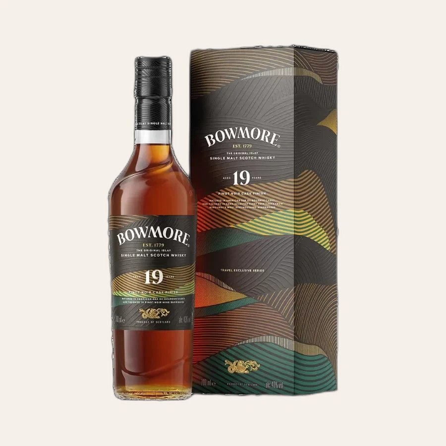 Rượu Whisky Bowmore 19 Year Old Pinot Noir Cask Finish