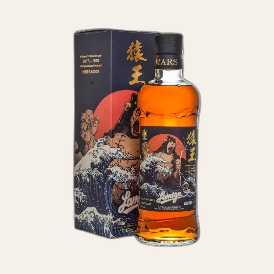 Rượu Whisky Nhật Mars x Lamigo Monkey King Limited Edition