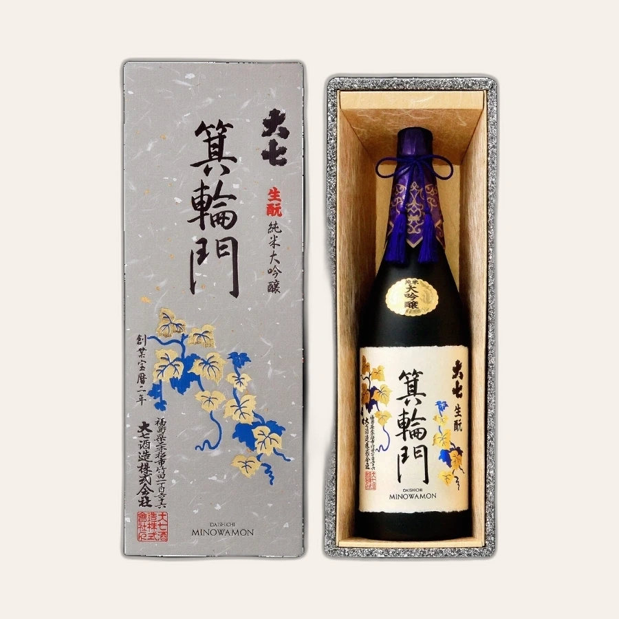 Rượu Sake Nhật Daishichi Minowamon Magnum 1.8L
