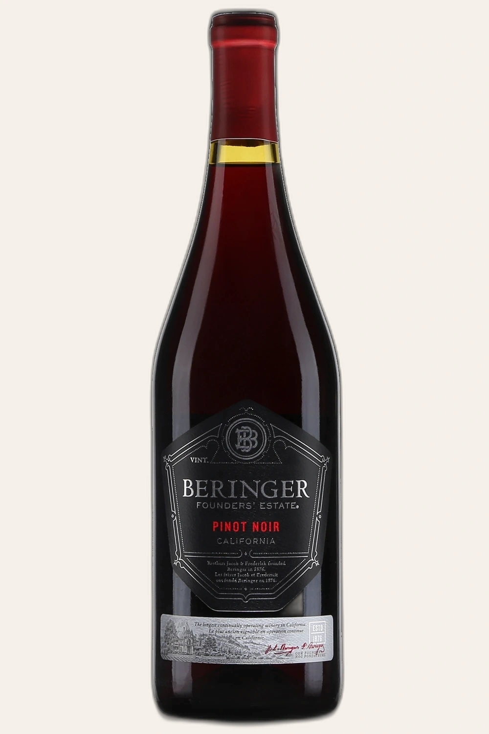 Rượu Vang Đỏ Mỹ Beringer Founders’ Estate Pinot Noir
