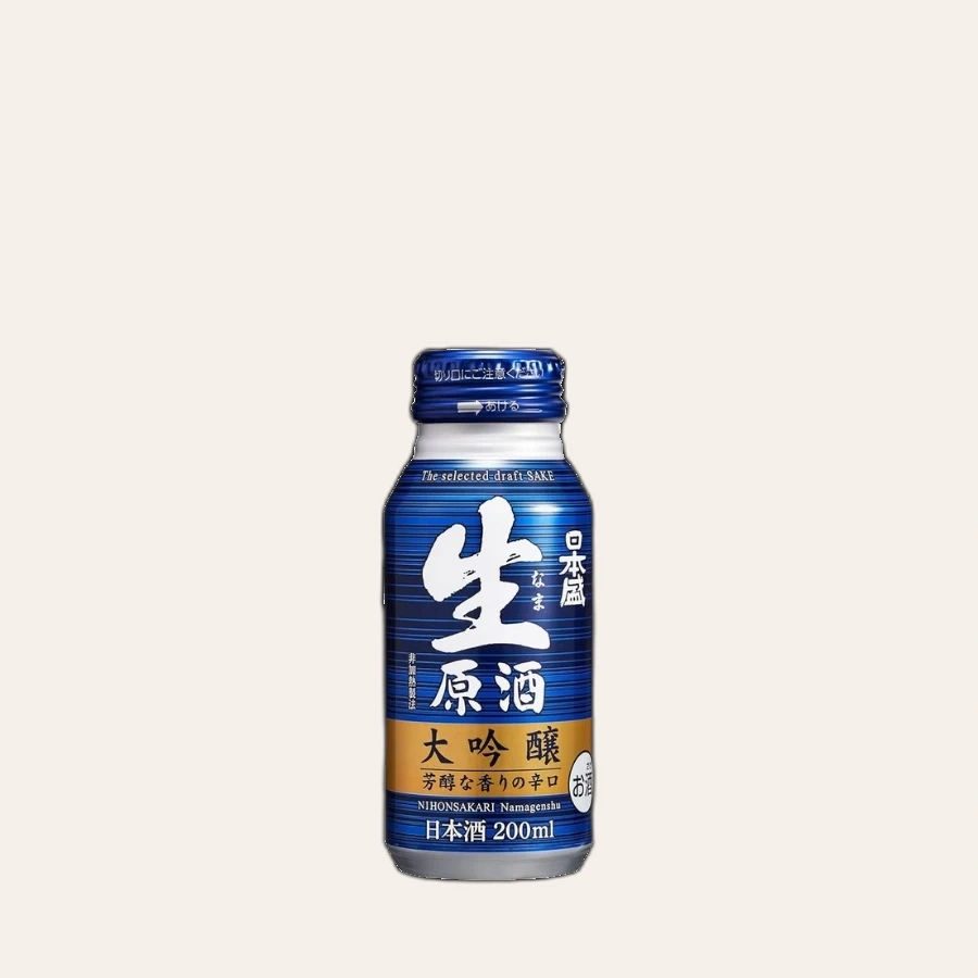 Rượu Sake Nhật Bản Nihonsakari Namagenshu Daiginjo 200ml