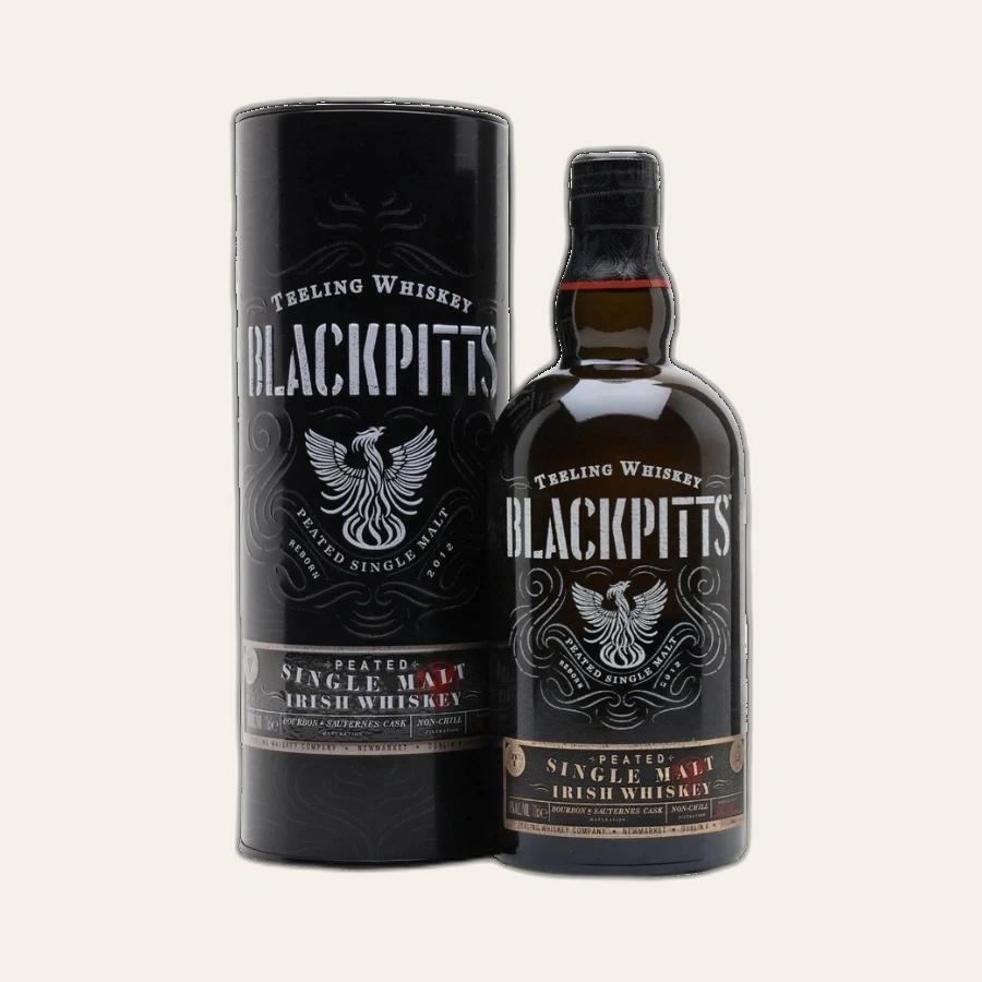 Rượu Whisky Teeling Blackpitts Peated