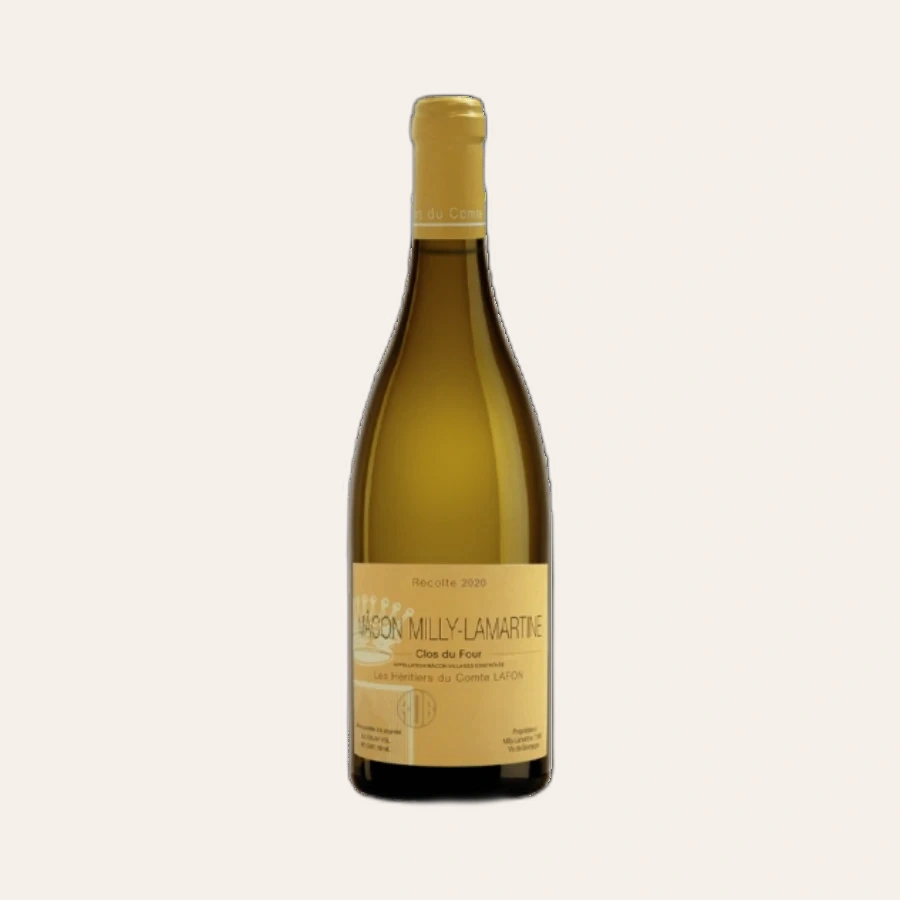 Rượu Vang Trắng Pháp Les Heritiers du Comte Lafon Macon Milly Lamartine Clos du Four