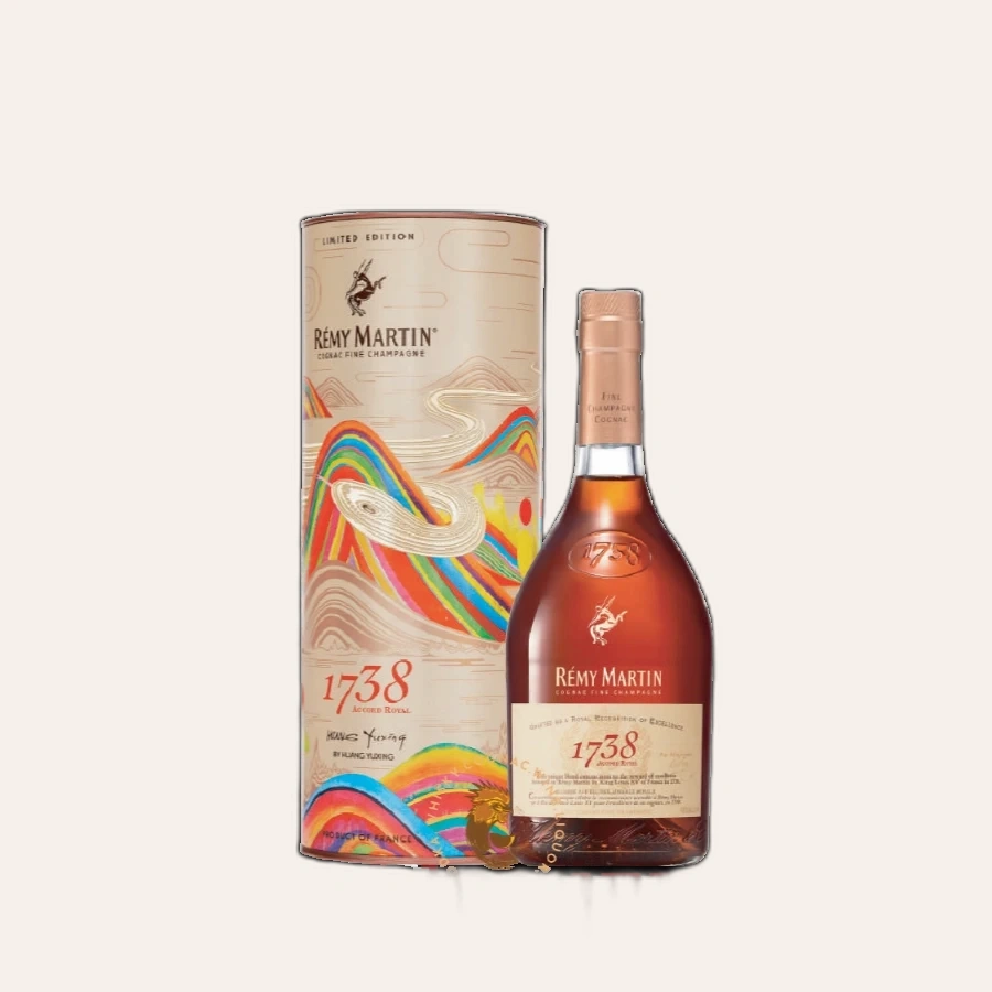 Rượu Cognac Remy Martin 1738 Phiên Bản Hộp Quà Tết 2025