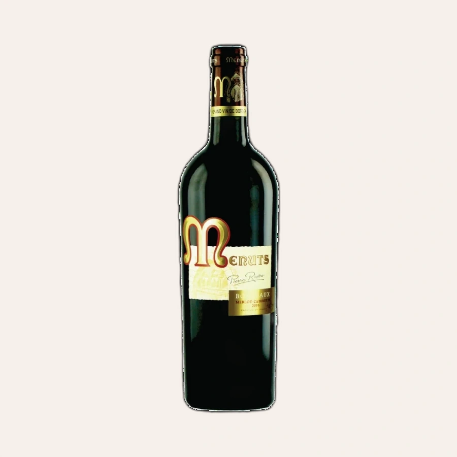 Rượu Vang Đỏ Pháp Menuts Bordeaux AOC