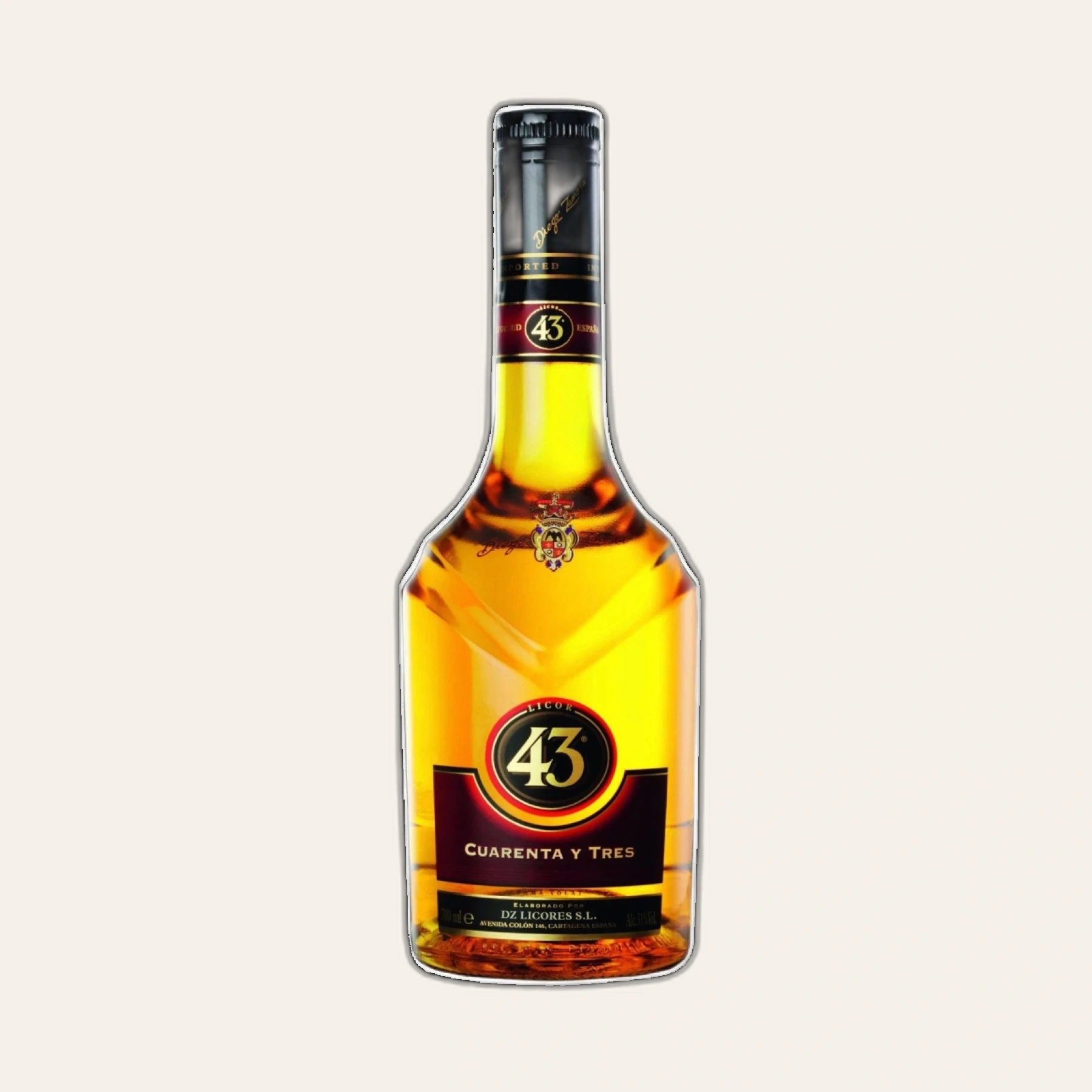 Rượu Liqueur Tây Ban Nha Licor 43 Cuarenta Y Tres Liqueur