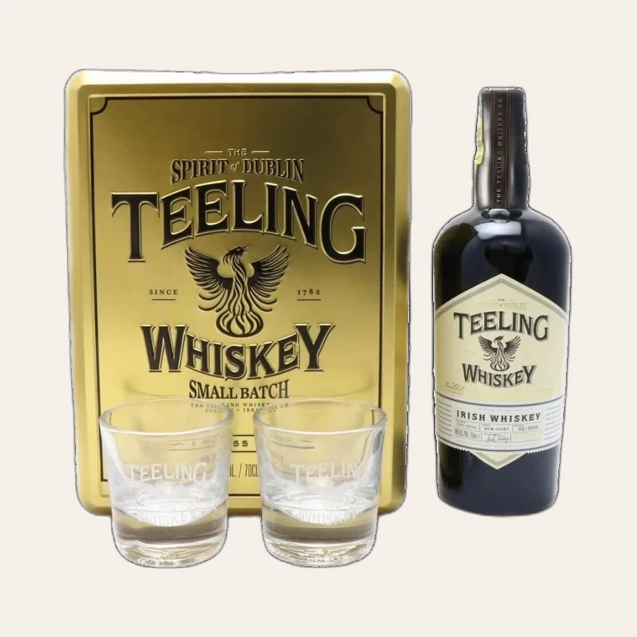 Rượu Whisky Teeling Small Batch Whiskey Gift Set