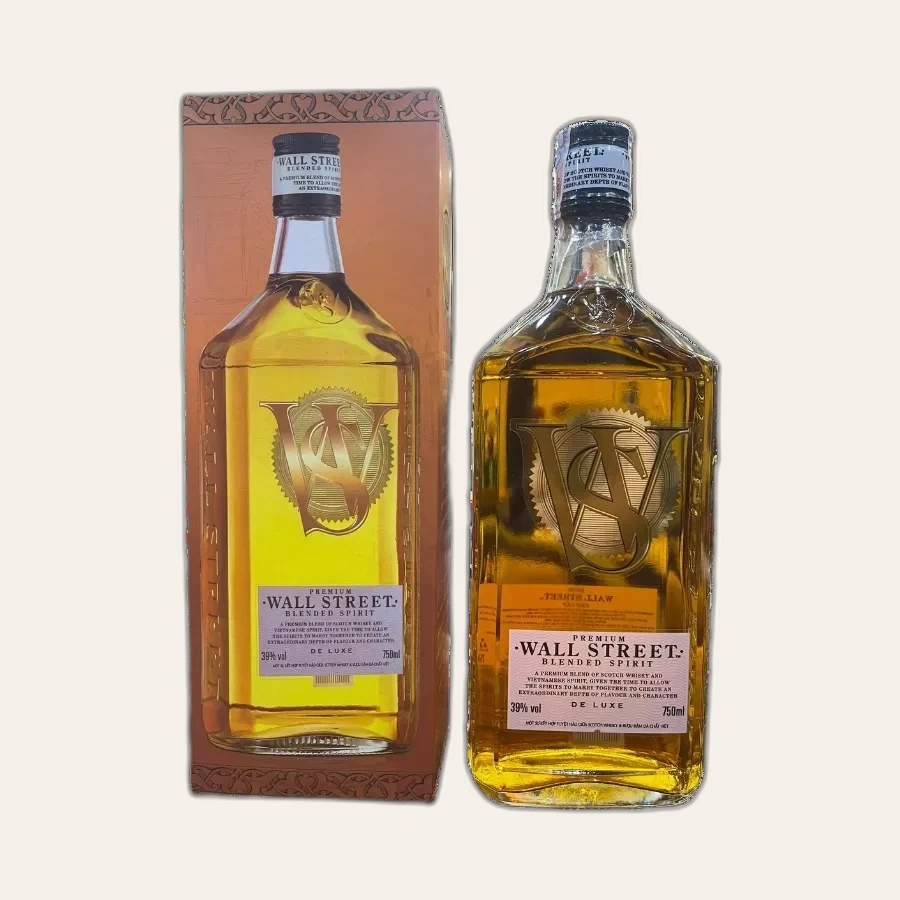 Rượu Whisky Wall Street Premium