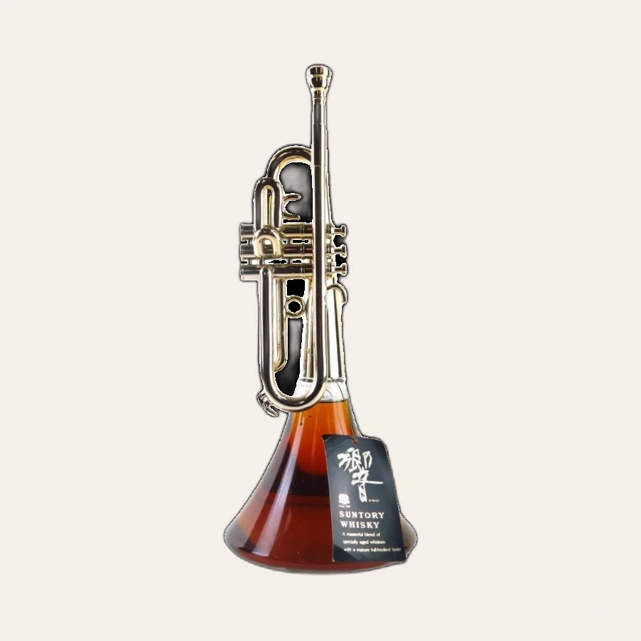 Rượu Whisky Nhật Suntory Hibiki Trumpet 90th Anniversary 1989