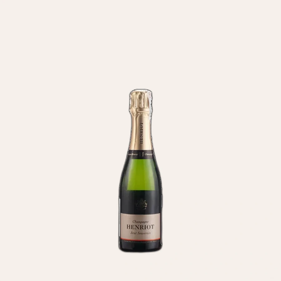 Rượu Champagne Pháp Henriot Brut Souverain 375ml